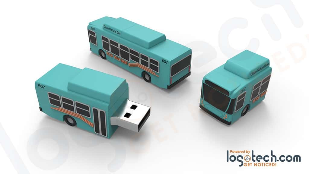 City Bus USB Flash Drive