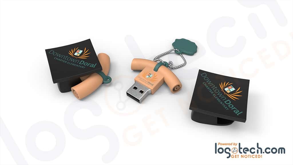 Graduation Cap USB Flash Drive