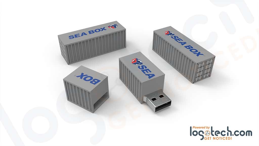 Shipping Container USB Flash Drive