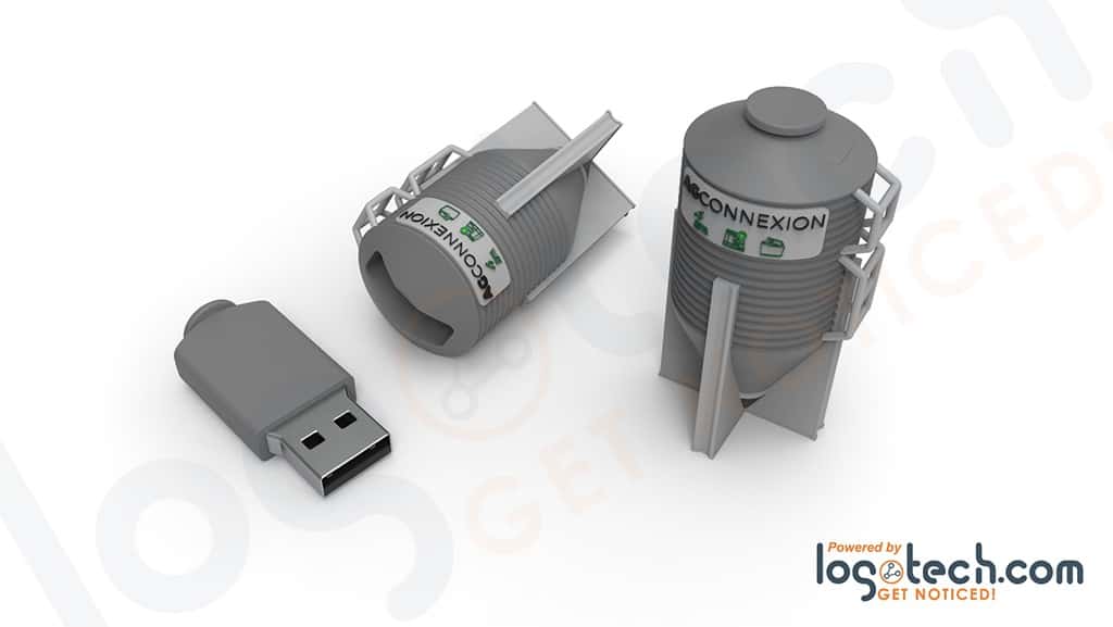 Grain Silo USB Flash Drive