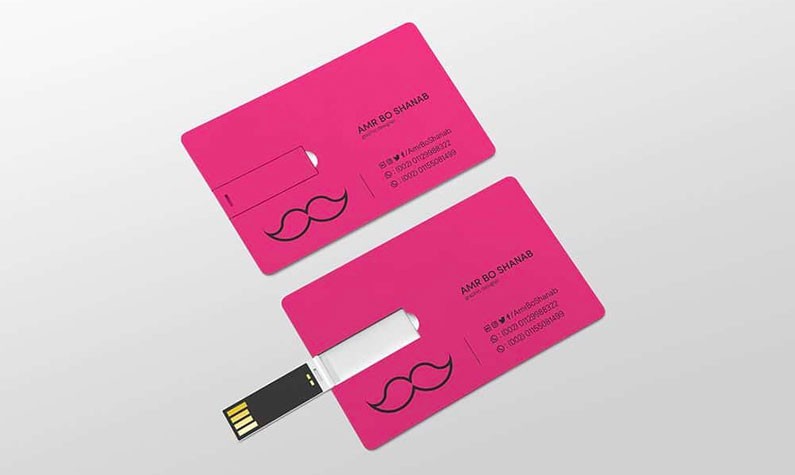 Custom Business Card USB Flash Drive