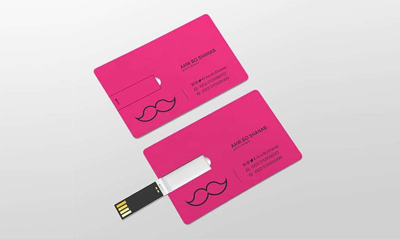 Custom Business Card USB Flash Drive