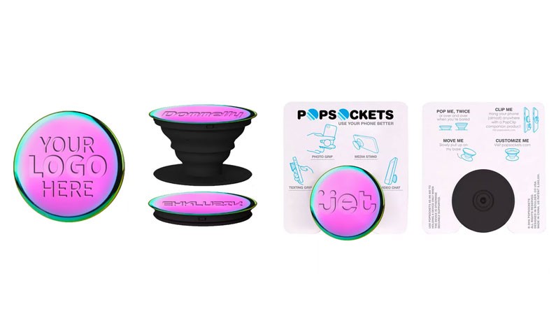 Custom Iridescent Popsockets