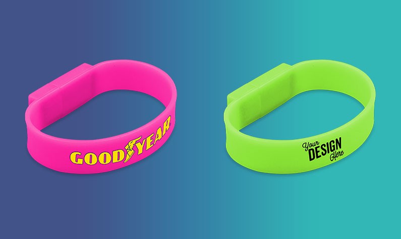 Custom Wristband USB Flash Drives