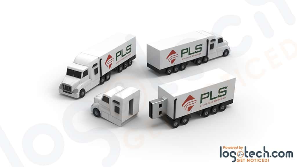 Semi Truck USB Flash Drive