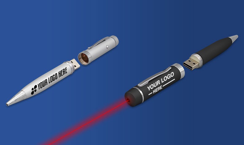 Custom Laser Pen USB Flash Drive
