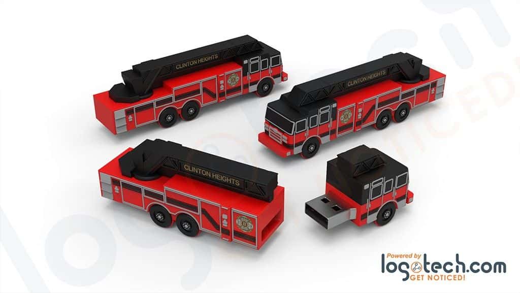 Fire Truck USB Flash Drive