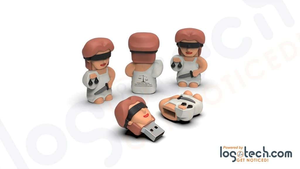 Lady Justice USB Flash Drive