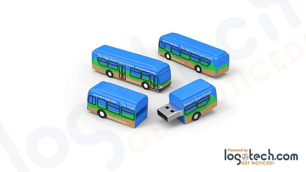 2D, 3D Bus USB Flash Drives