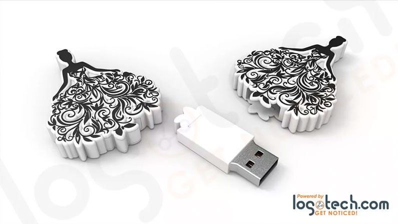 Custom Dress USB Flash Drive