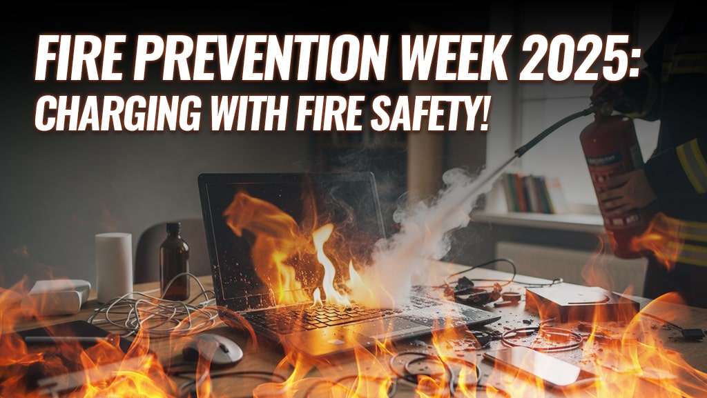 Fire Prevention Week 2025: Charge Into Fire Safety!