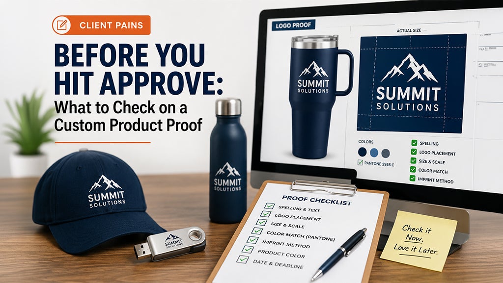 How to Approve a Custom Product Proof Before Production