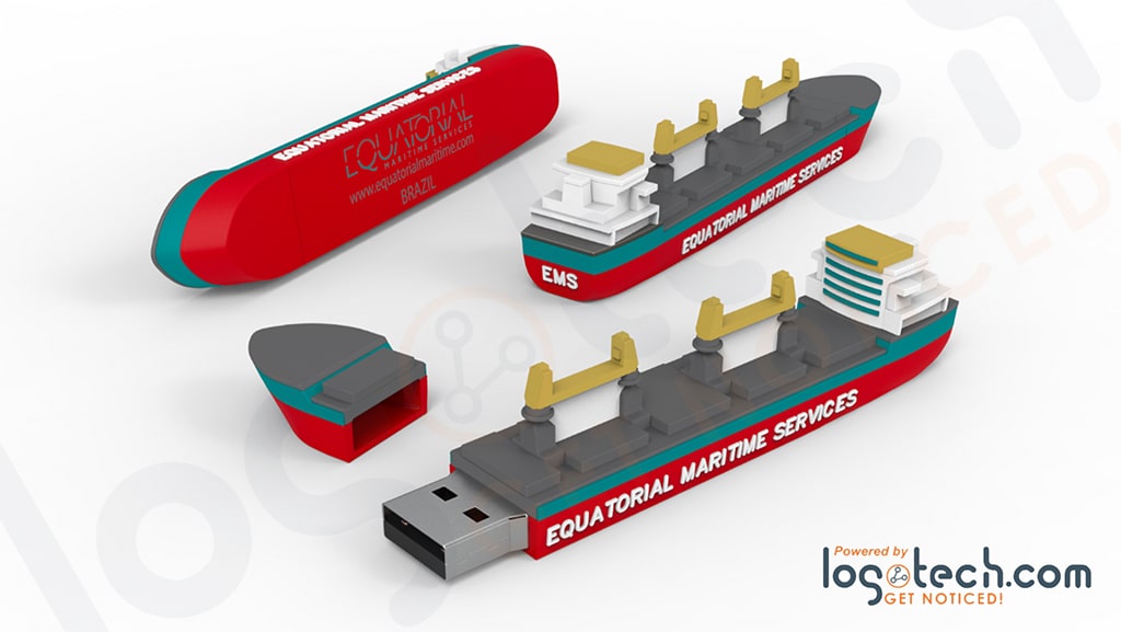 Cargo Ship USB Flash Drive