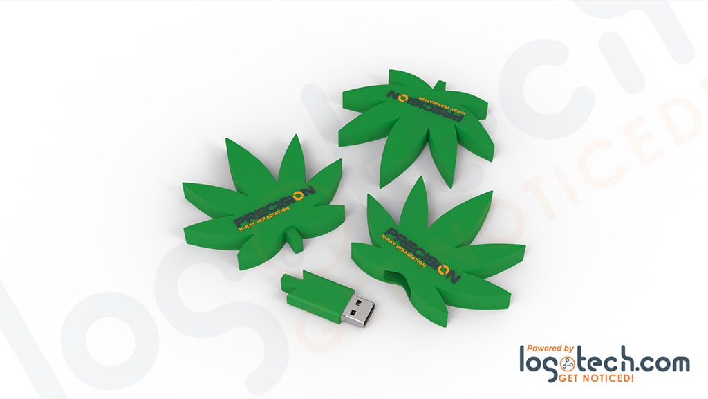 Cannabis Leaf USB Flash Drive