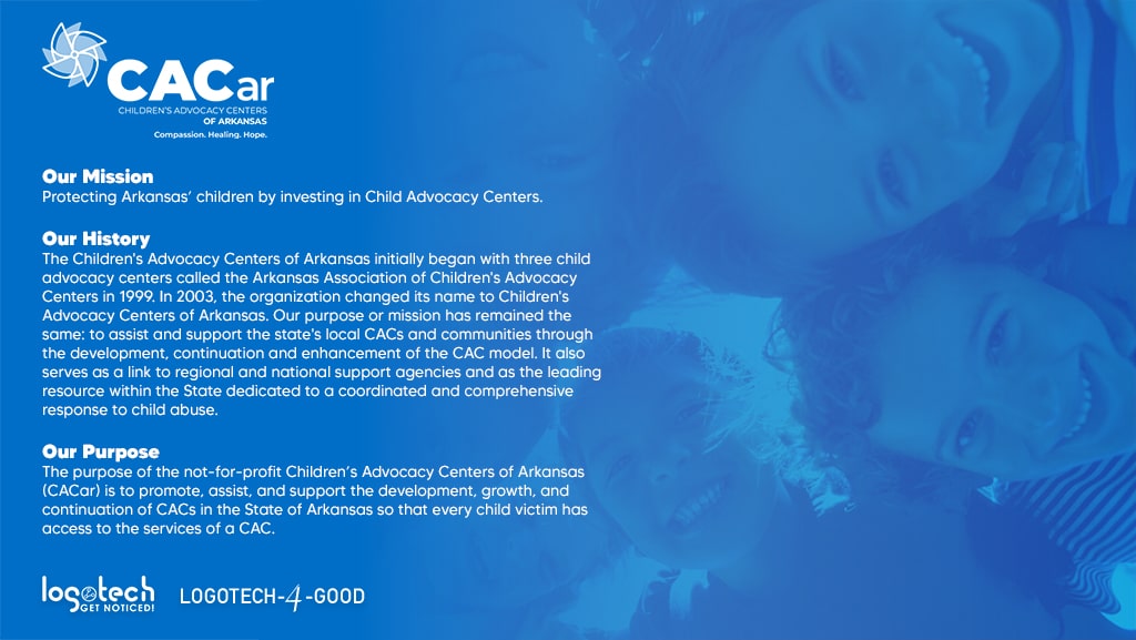 Logotech-4-Good Partners: Children's Advocacy Center of Arkansas