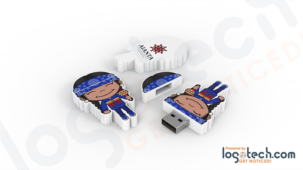 Custom 2D Character USB Drive