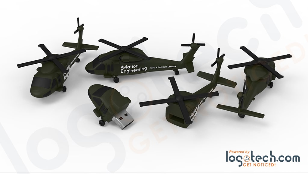 Blackhawk Helicopter Flash Drive