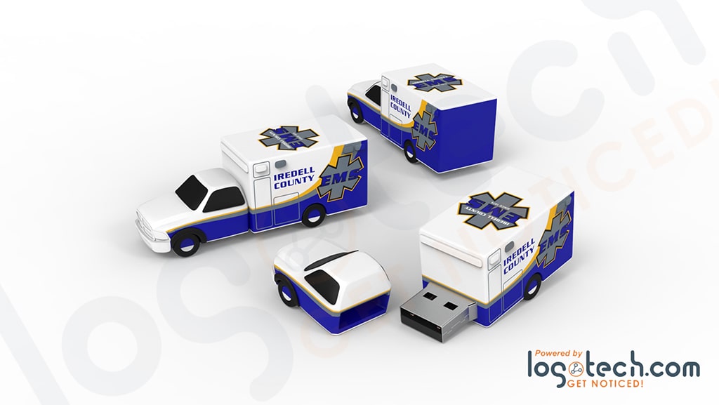 EMS Truck USB Flash Drive 