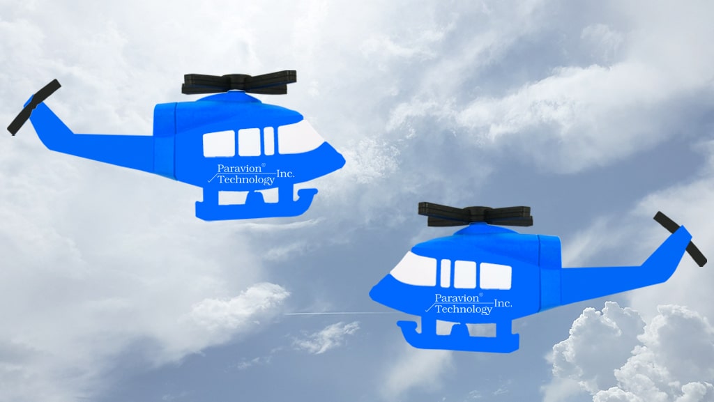 Helicopter USB Flash Drive for Paravion Technology Inc