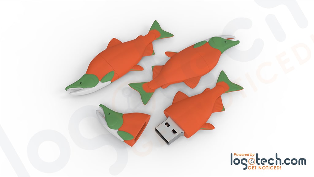 Sockeye Salmon USB Flash Drive