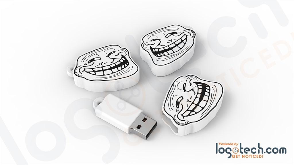 Troll Face Meme Flash Drive