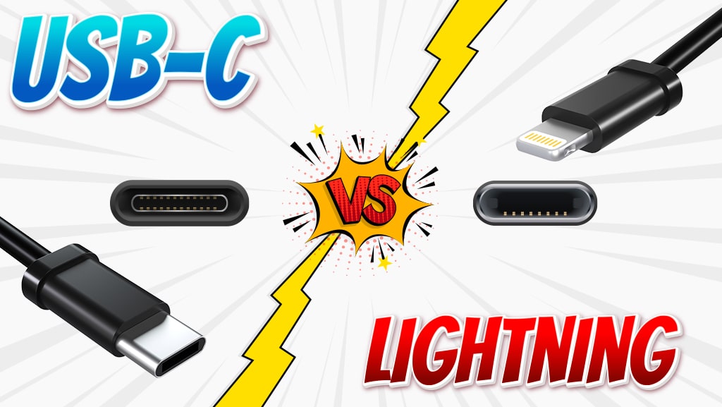 USB-C and Lightning Connectors: What's the