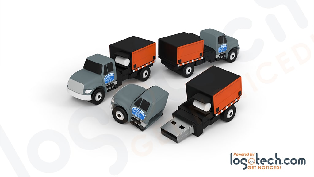 Asphalt Hotbox Truck USB Flash Drive