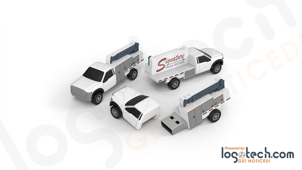 Crane Truck USB Flash Drive