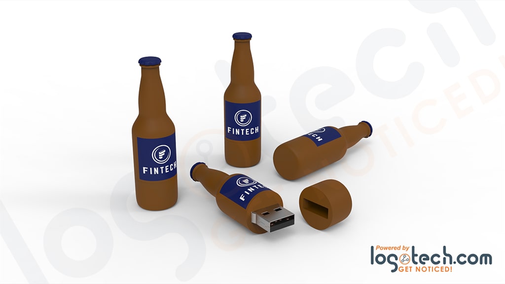 Beer Bottle Flash Drive