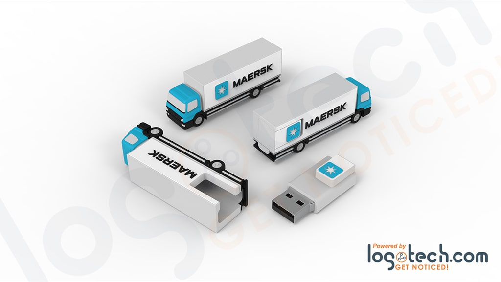 Delivery Truck USB Flash Drive