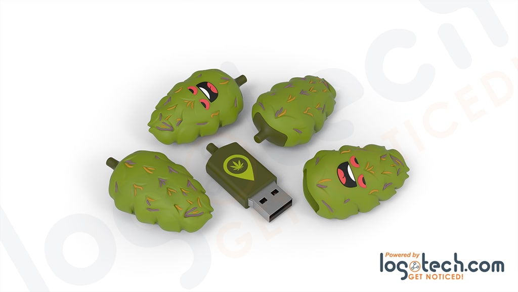 Marijuana Weed Bud USB Flash Drive