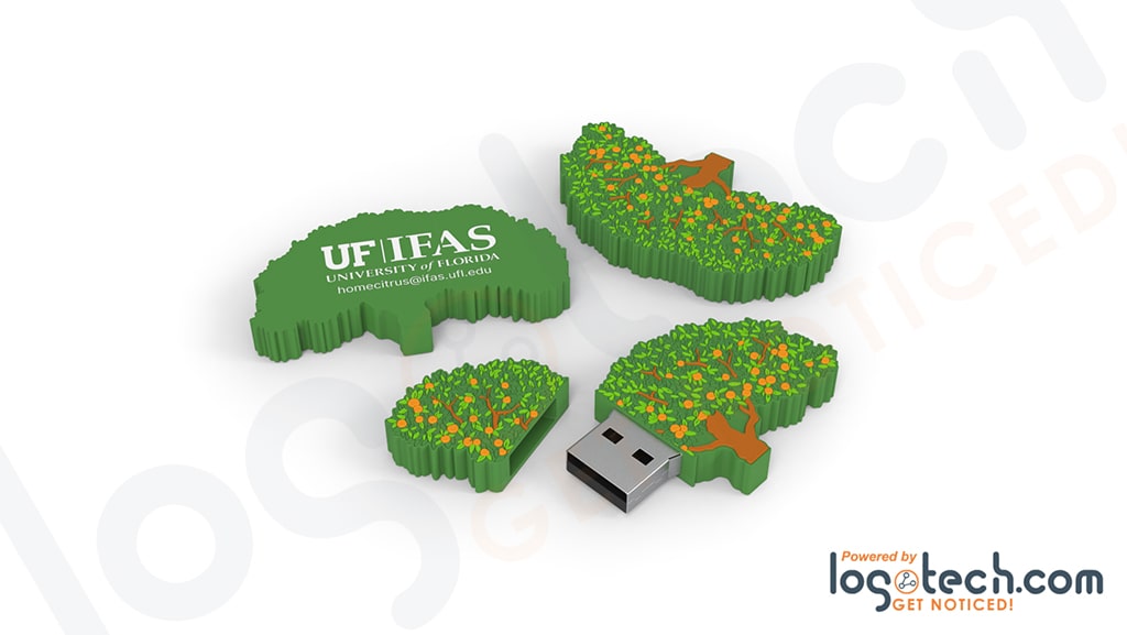 Orange Tree USB Flash Drive