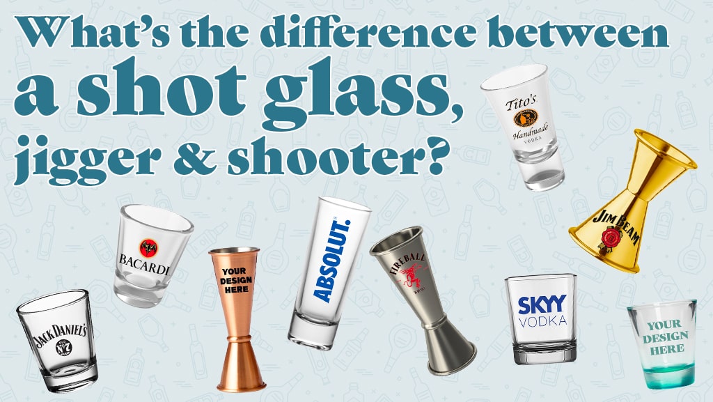 The Difference Between Jiggers, Shooters, and Shot Glasses