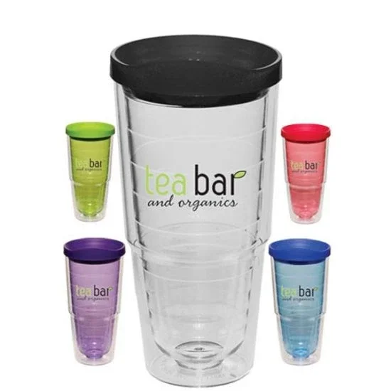 Customized 24 Oz. Double Wall Orbit Acrylic Tumblers by Logotech 113400