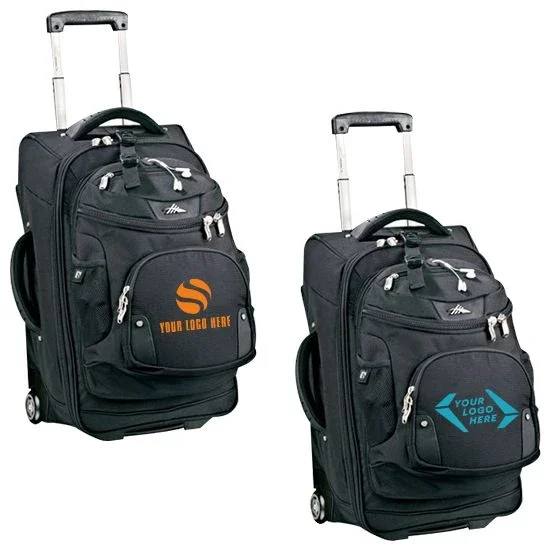 Imprinted High Sierra 22 Inch Wheeled Carry-On With Daypack from Logotech 104826 Imprinted High Sierra 22 Inch Wheeled Carry-On With Daypack from Logotech 104826