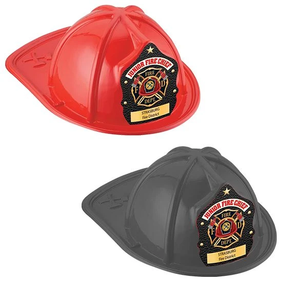 Junior Fire Chief Firefighter Customizable Hat 800296
