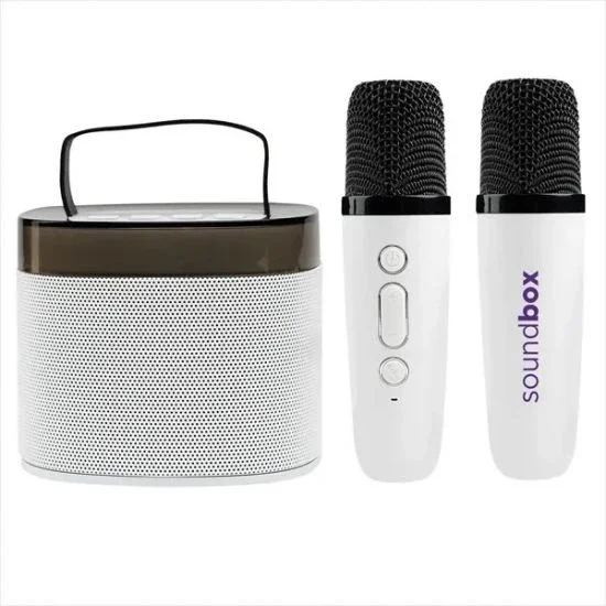 Imprinted Magic Mic Karaoke Set from Logotech 147697