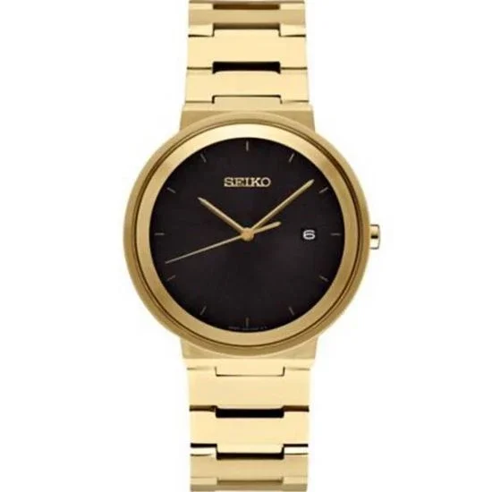 Seiko Mens Essential Contemporary Black 128899