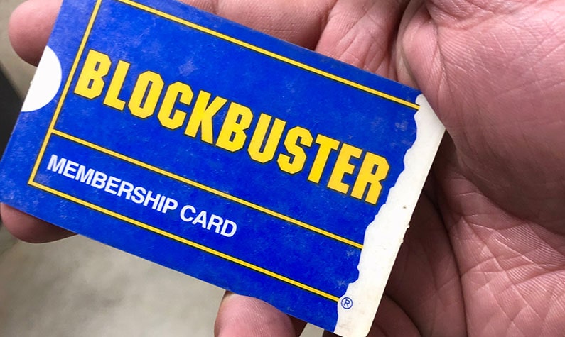 Blockbuster Membership Card