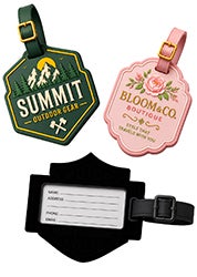 Custom Shaped Luggage Tags