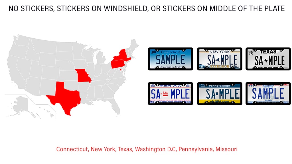 Choosing the Right License Plate Frame for Your State: a Guide