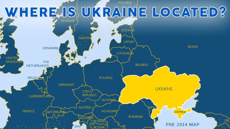 Map of Ukraine