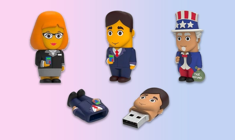 USB People Flash Drives