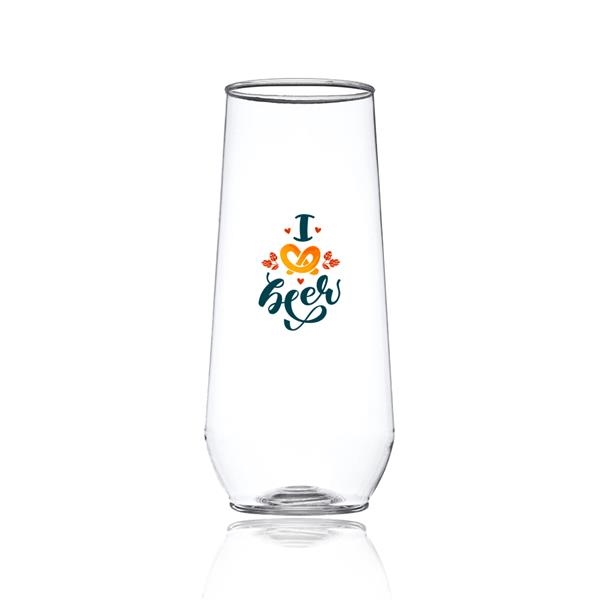 Personalized plastic stemless champagne flutes new arrivals