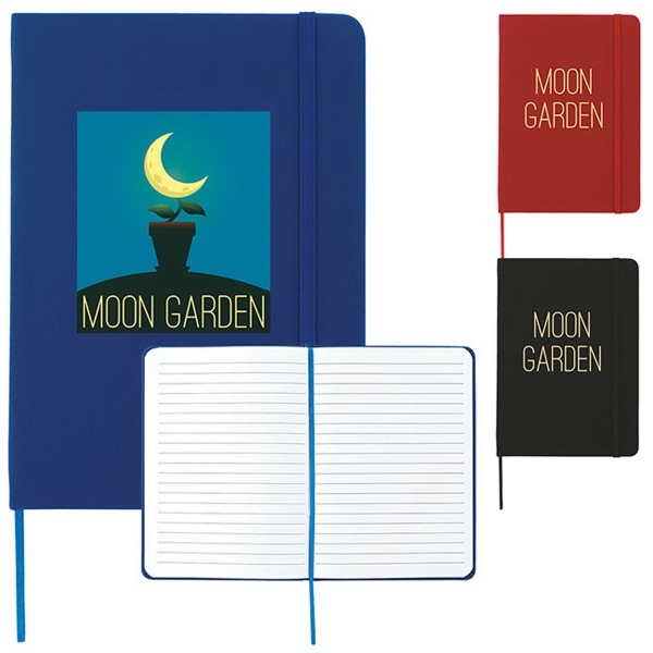Customizable Good Value 5 in X 7 in Journal Notebook from Logotech