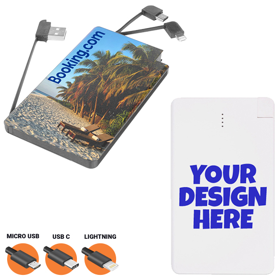Power Bar Plus - 5000mAh Power Bank with Full Color Wrapper