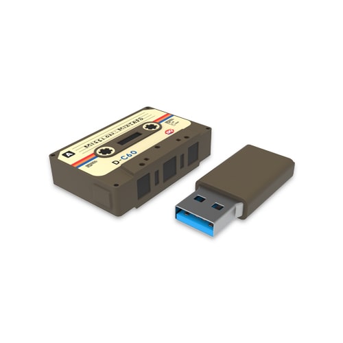 sortie Produktionscenter udredning Audio Cassette USB Flash Drive FDCS166 | by Logotech FDCS166