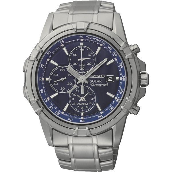 SEIKO SOLAR メンズウォッチ seiko_men_s_solar_alarm_chrono