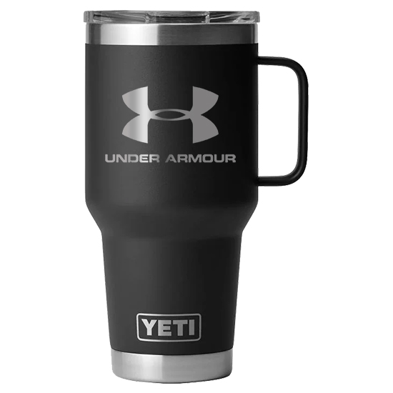 REAL YETI 30 Oz. Travel Mug With Stronghold Lid Laser Engraved